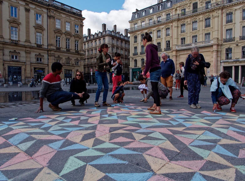 Streetmath -- Truchet tilings!