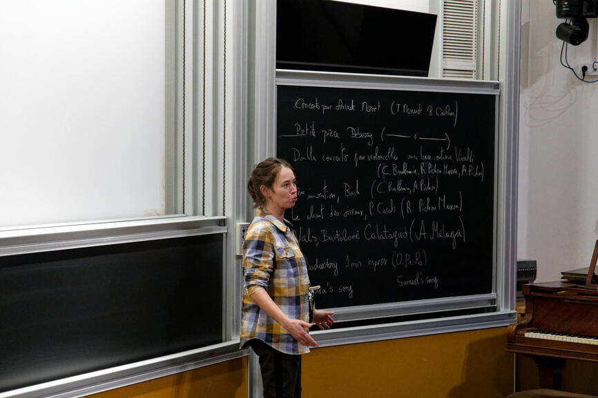 Math and art workshop