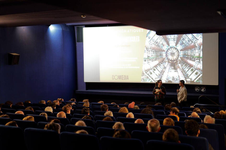 Cinémaths : salle pleine !